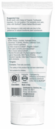 Cistus & Propolis Toothpaste